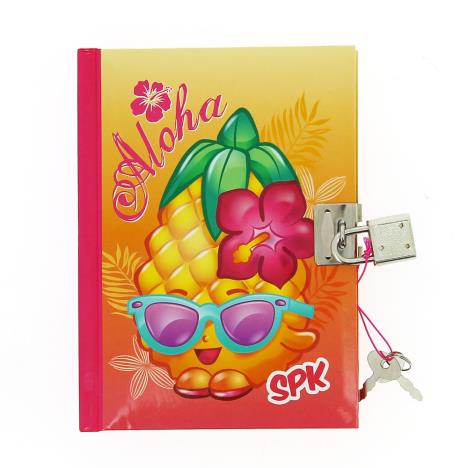 Shopkins Tropical A6 Lockable Diary Extra Image 1